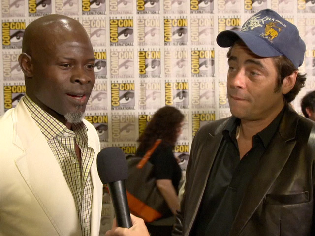 Djimon Hounsou And Benicio Del Toro Excited To Be At Comic-Con For 'Guardians of the Galaxy'