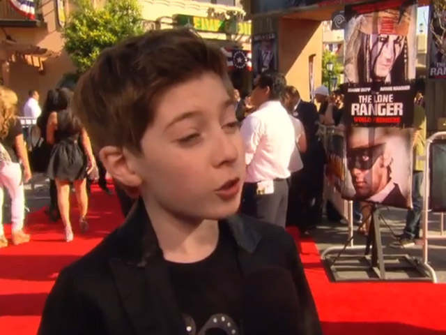 Mason Cook Thinks 'The Lone Ranger' Premiere Is 'Awesome'... Twice!