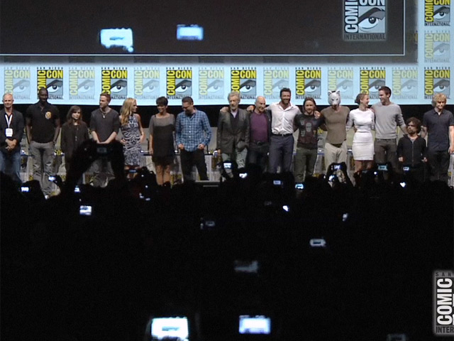 'X-Men: Days of Future Past' Cast And Crew Are Introduced At Comic-Con Presentation