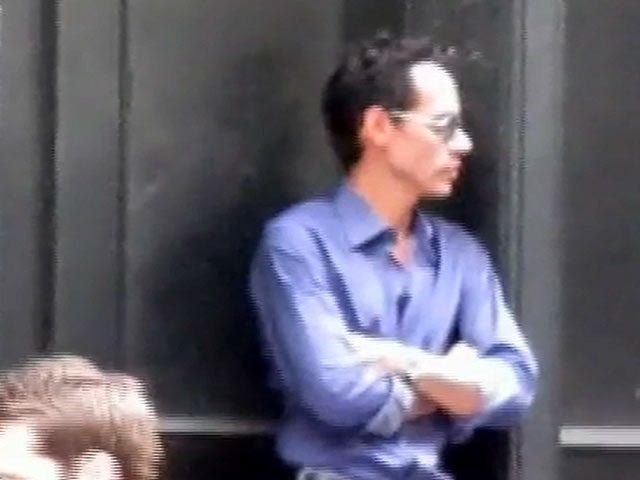 Marc Anthony Is Seen On The Set Of A Brand New Video