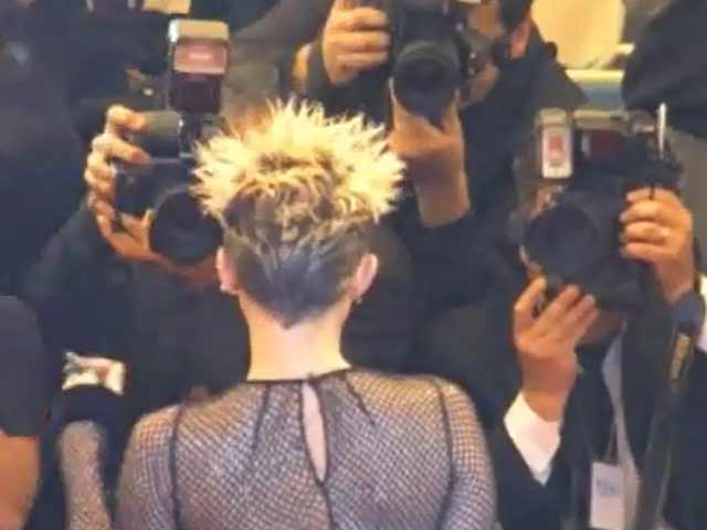 Miley Cyrus Goes Ultra Punk At Met Gala 2013