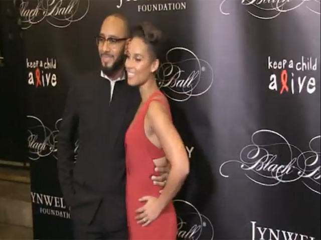 Alicia Keys Is Stunning In Red Satin At Keep A Child Alive Black Ball - Part 3