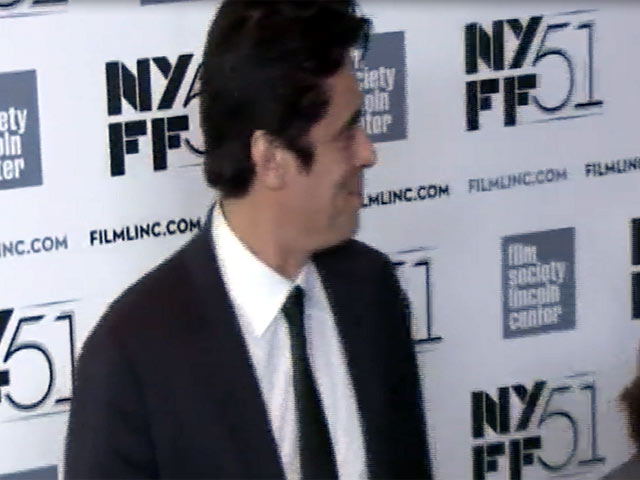 Benicio del Toro Arrives At 'Jimmy P' premiere At 2013 New York Film Festival