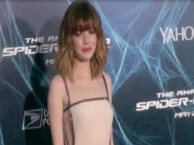 Emma Stone Is Joined By Paul Giamatti At 'The Amazing Spider-Man 2' NY Premiere - Part 5