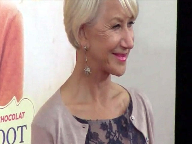 Helen Mirren Looks Picture Perfect In Blue Lace At 'The Hundred-Foot Journey' NY Premiere - Part 3