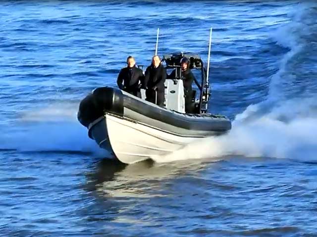 Daniel Craig And Rory Kinnear Board A Speedboat On The Set Of 'Spectre' - Part 2