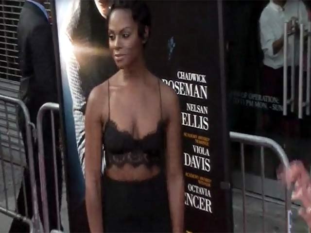 'Get On Up' Star Tika Sumpter Looking Glamorous At The NY Premiere - Part 4