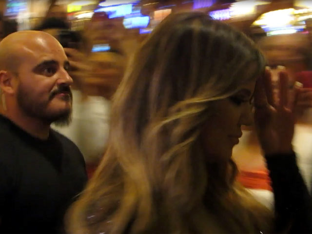 Khloe Kardashian Waves At Fans As She Arrives For Birthday Celebrations In Vegas