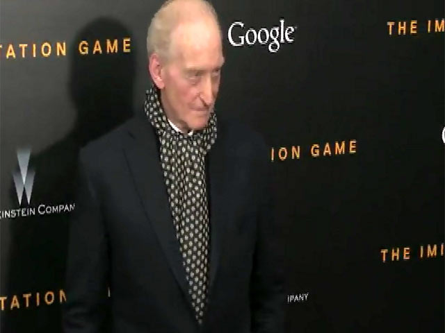 Sir Charles Dance And Matthew Goode Pose Arriving At 'The Imitation Game' Première - Part 2