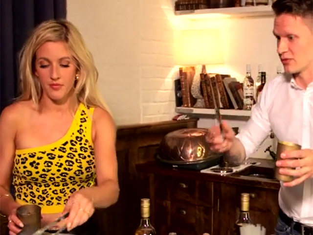 Ellie Goulding Talks About Her Bacardi Triangle Gig As She Creates Her First Cuba Libre Cocktail