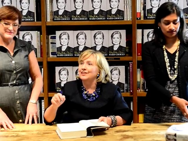 Hillary Clinton Opens Book Signing Of New Memoirs 'Hard Choices'