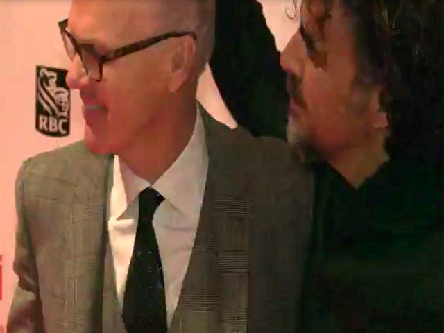 Michael Keaton, Edward Norton and the cast of 'Birdman' appear at the 52nd NYFF