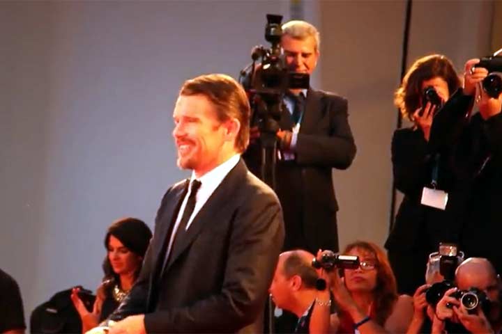 Ethan Hawke And January Jones Among Arrivals At VIFF 'Good Kill' Premiere