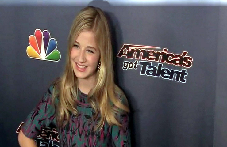 Judges And Stars On The Red Carpet During 'America's Got Talent' Ninth Season Event