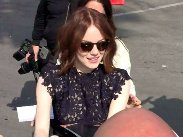 Emma Stone Poses In Santa Monica's 30th Annual Independent Spirit Awards - Part 5