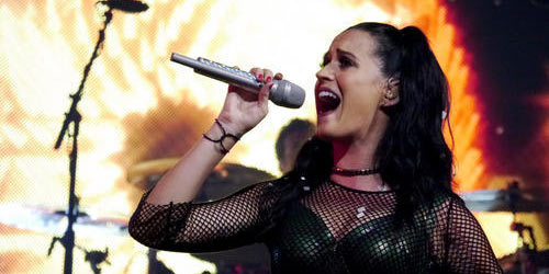 Katy Perry performs