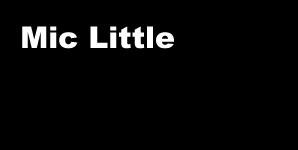 Mic Little - Featuring Ne-yo, Put It In A Letter