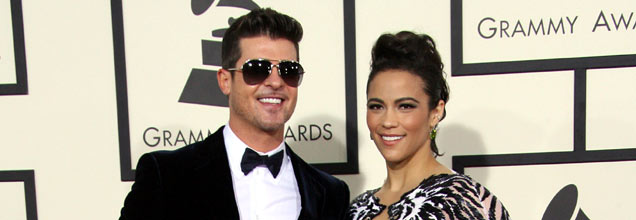 Paula Patton & Robin Thicke