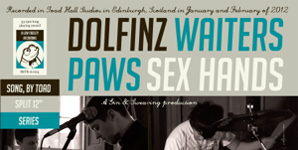  Paws, Waiters, Sex Hands & Dolfinz - Split 12" Album Review