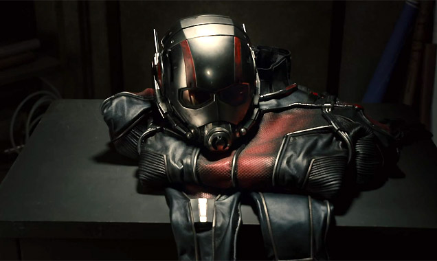 Check out the 'Ant-Man' suit