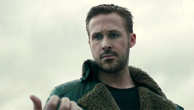 Ryan Gosling plays Officer K in 'Blade Runner 2049'