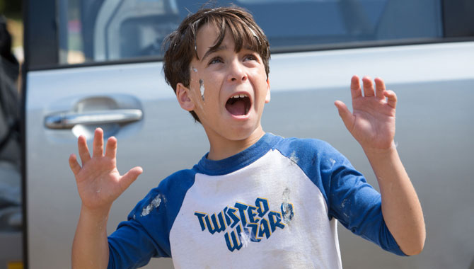 Jason Drucker as Greg in Diary Of A Wimpy Kid: The Long Hail