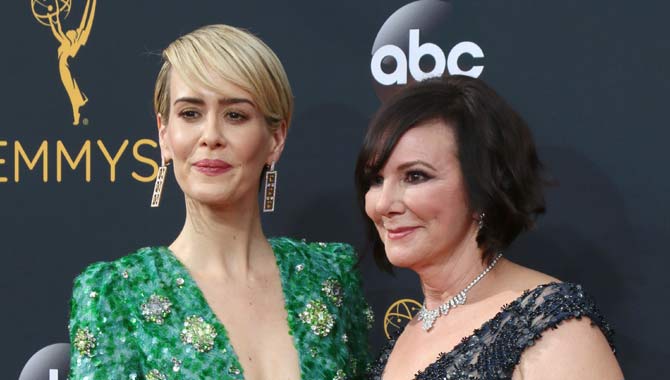 Sarah Paulson and Marcia Clark