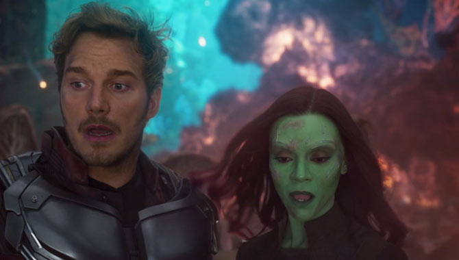 Chris Pratt and Zoe Saldana make up some of the incredible ensemble cast