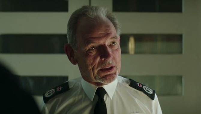 David Schofield is Chief Inspector Derek Newsome in 'Mindhorn'