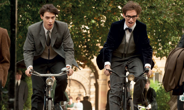 Harry Lloyd and Eddie Redmayne in 'The Theory Of Everything'