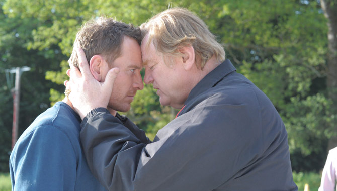 Michael Fassbender and Brendan Gleeson star in 'Trespass Against Us'