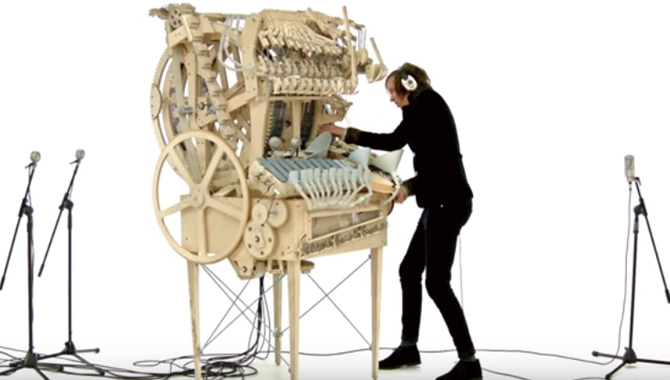 Steam-Punk Meets Wood-Shop! Musical Innovator Martin Molin Presents The Wintergatan Marble Machine