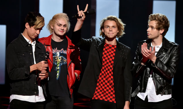 5 Seconds of Summer at iHeartRadio Music Awards 2015 (Credit: Kevin Winter at Getty Images Entertainment)