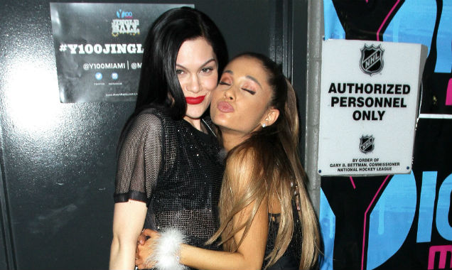 Ariana Grande and Jessie J at Y100's Jingle Ball 2014