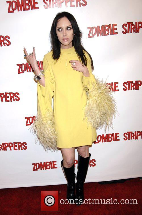 Roxy Saint - L.A. Premiere of 'Zombie Strippers' held at The Landmark ...