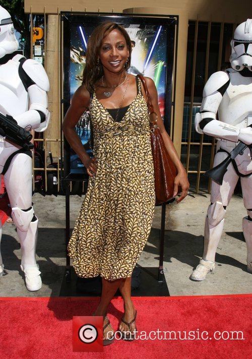 Holly Robinson Peete and Egyptian Theater 1