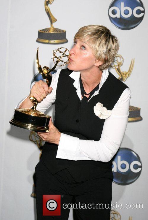 Tits ellen degeneres Jennifer Aniston: