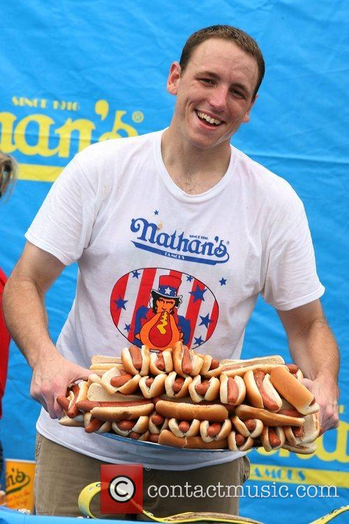 Joey 'Jaws' Chestnut - won 'Nathan's Famous Fourth of July ...