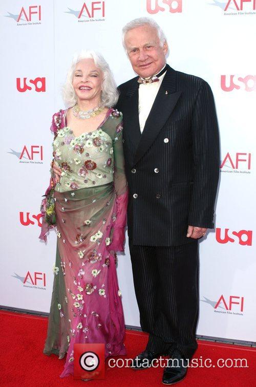 Buzz Aldrin and Afi 1