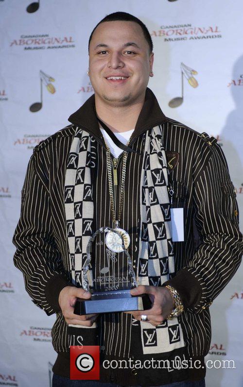 Josh Hill 'chief' Accepts An Award For Best Rap Or Hip Hop Music Video 1