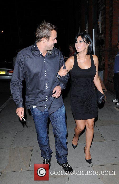 Jamie Lomas and Kym Marsh