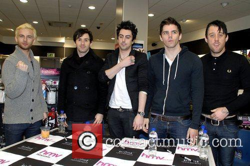 Lost Prophets - Lostprophets sign copies of their new album 'The Betrayed'  at HMV | 1 Picture 