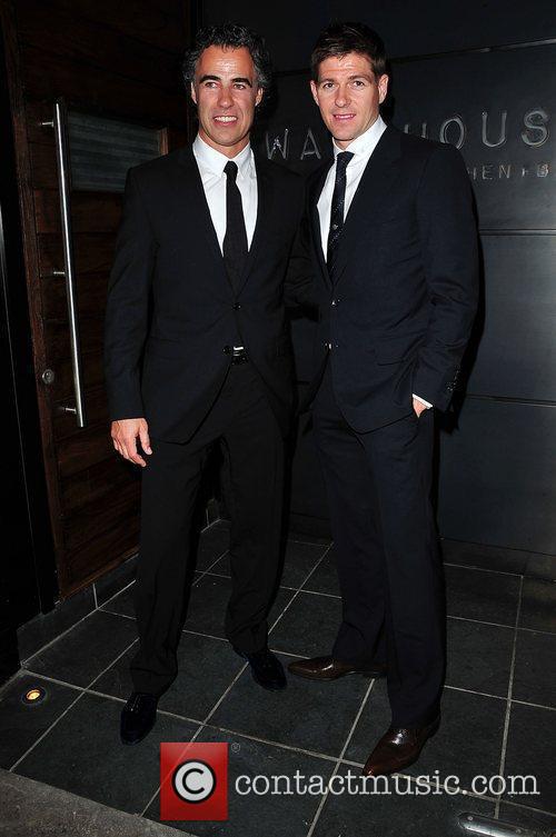 Steven Gerrard and His Business Partner Paul Adams 1