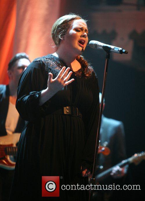 Adele Performing