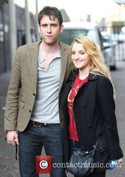 Matthew Lewis and Evanna Lynch