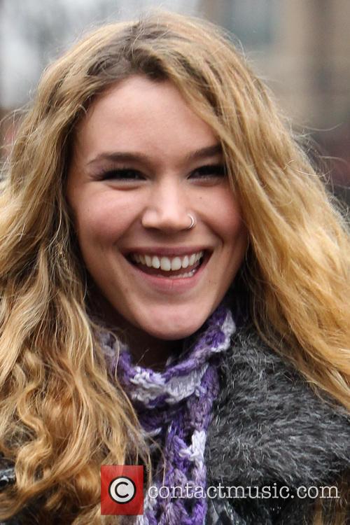 Joss Stone Leaves Abbey Road