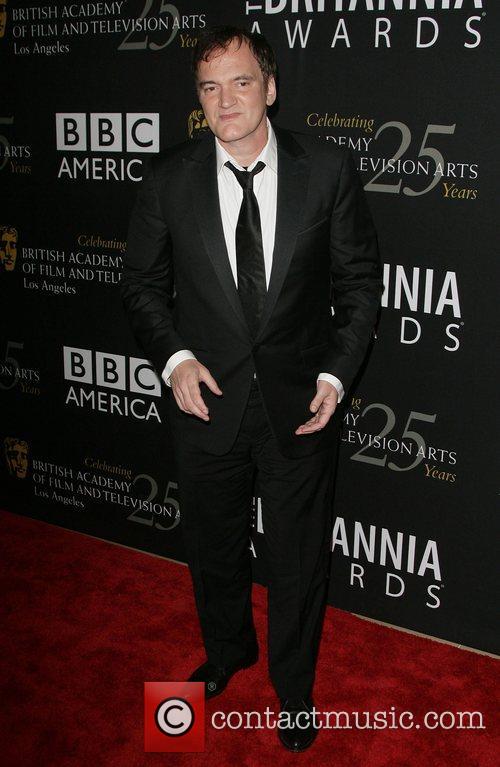Quentin Tarantino at the BAFTA Britannias