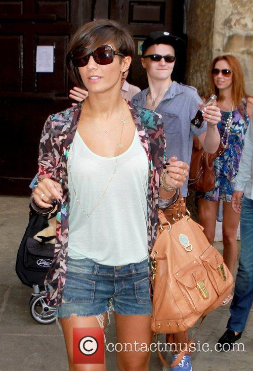 Frankie Sandford - Celebrities leaving their hotel after attending the ...