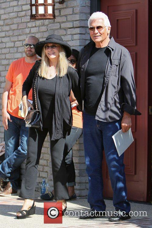 Barbra Streisand and James Brolin