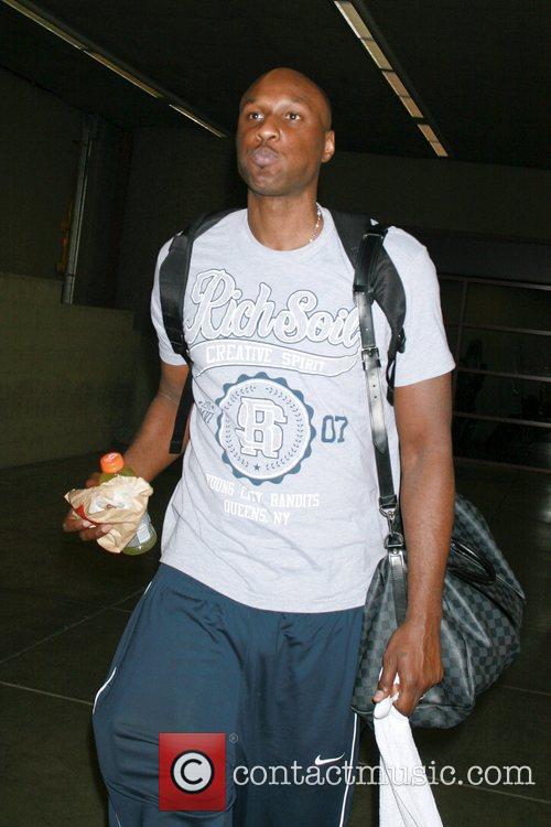 Lamar Odom, Las Vegas McCarron International Airport